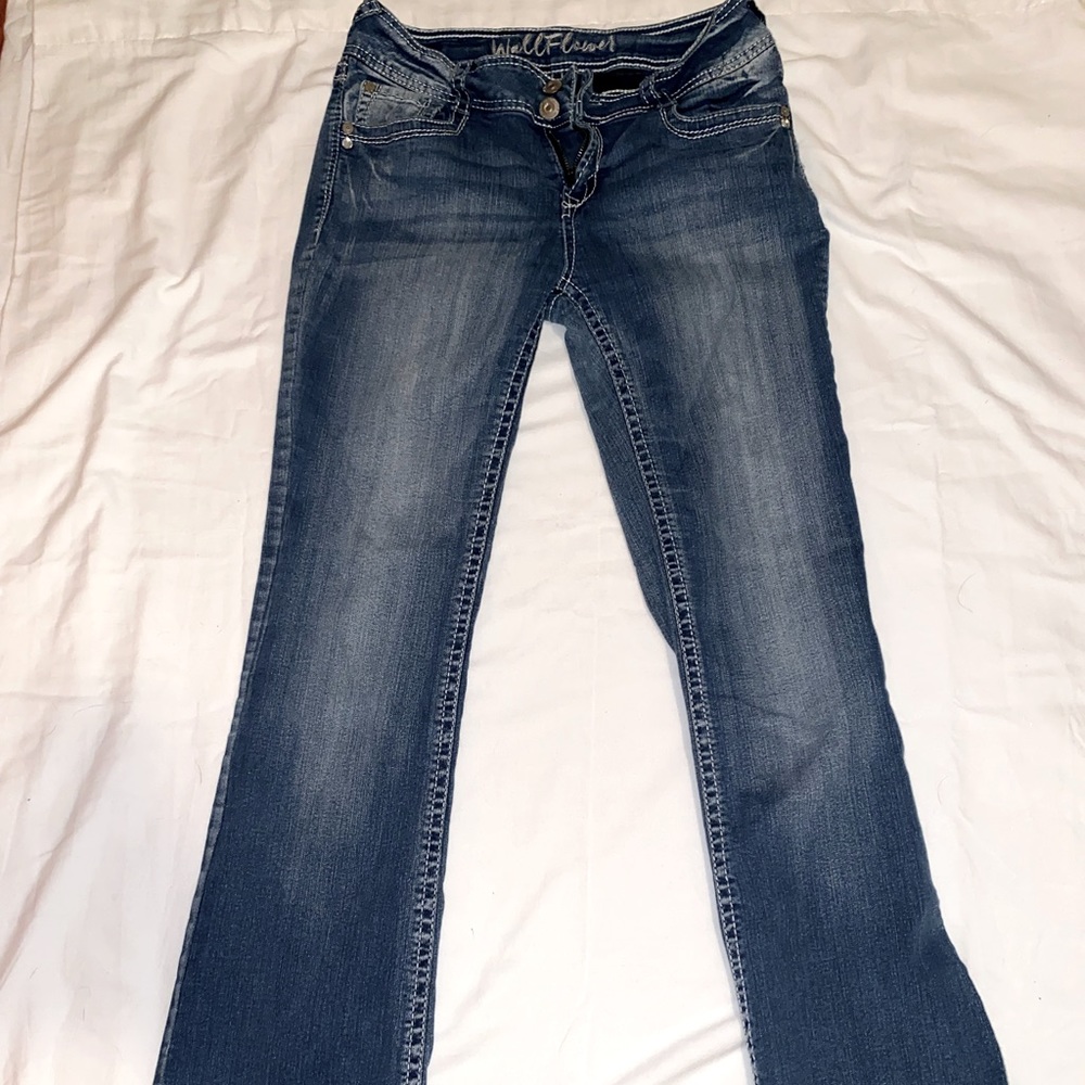 Boot cut jeans
